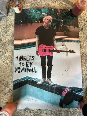 Tickets To My Downfall Poster Machine Gun Kelly